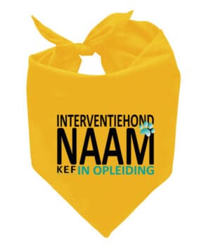 NAAM INTERVENTIEHOND IN OPLEIDING bandana – signalering