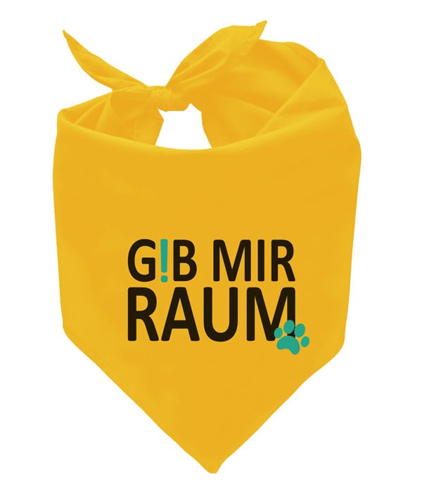 Bandana Geef mij ruimte - Duits