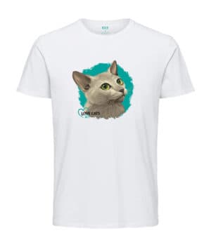 T-shirt Russian Blue Cat