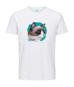 T-shirt Snowshoe Cat