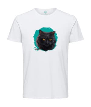 T-shirt York Chocolate cat