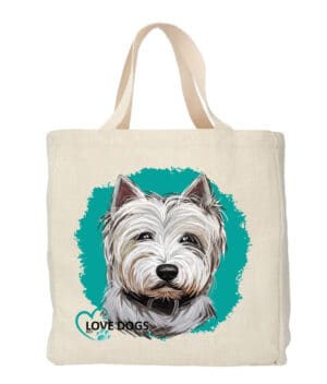 Shopper West Highland White Terrier
