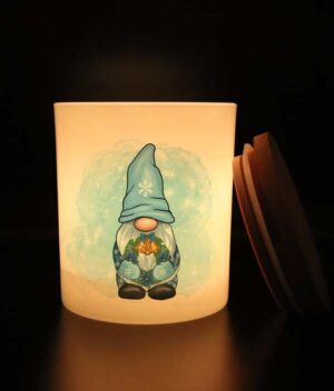 Kerst Kaarslicht Gnome Daisy