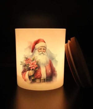 Kerst Kaarslicht Santa