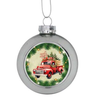 Kerstbal Vintage Truck