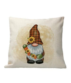 Kussen Autum Gnome – Sunflower