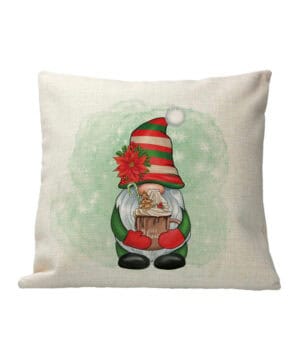 Kussen Christmas Gnome – Merry