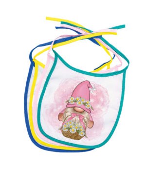 Baby Slabbetje Daisy Gnome – Basket