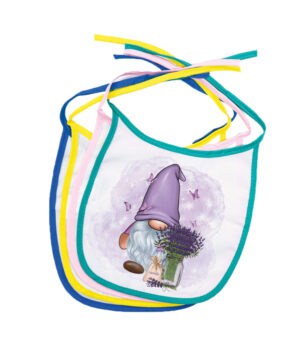 Baby Slabbetje Lavender Gnome – Butterfly