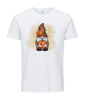 T-shirt Autum Gnome – Pumpkin