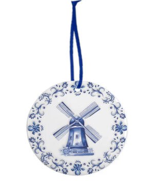 Keramiek Kerstornament Delfts Blauw – Molen