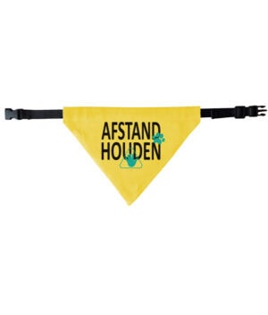 Halsband Bandana Afstand houden hand