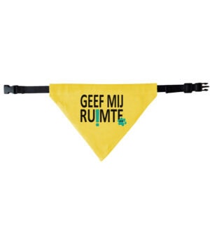Halsband Bandana Geef mij ruimte